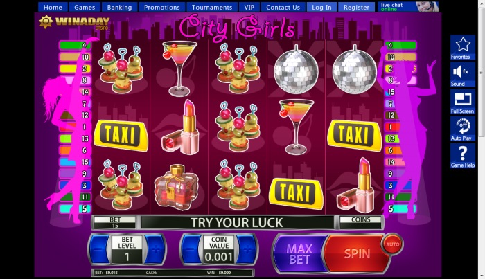 Win A Day Casino slot machine image