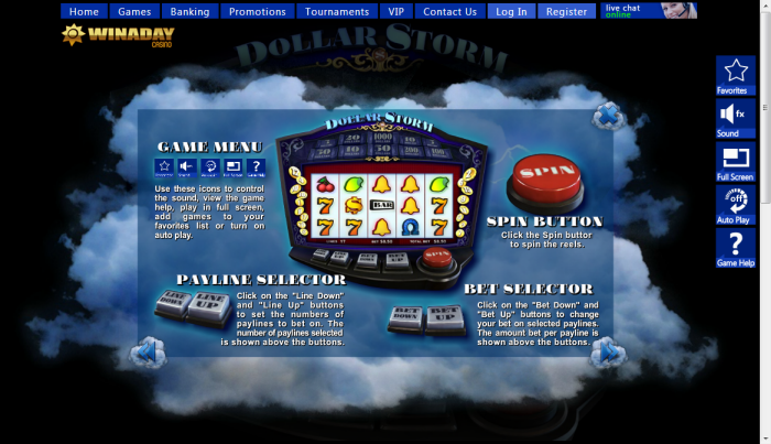 Win A Day Casino slot machine image