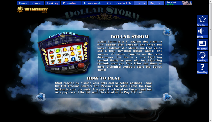 Win A Day Casino slot machine image